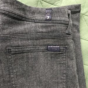 7 for All Mankind • Tweed Bootcut Pants